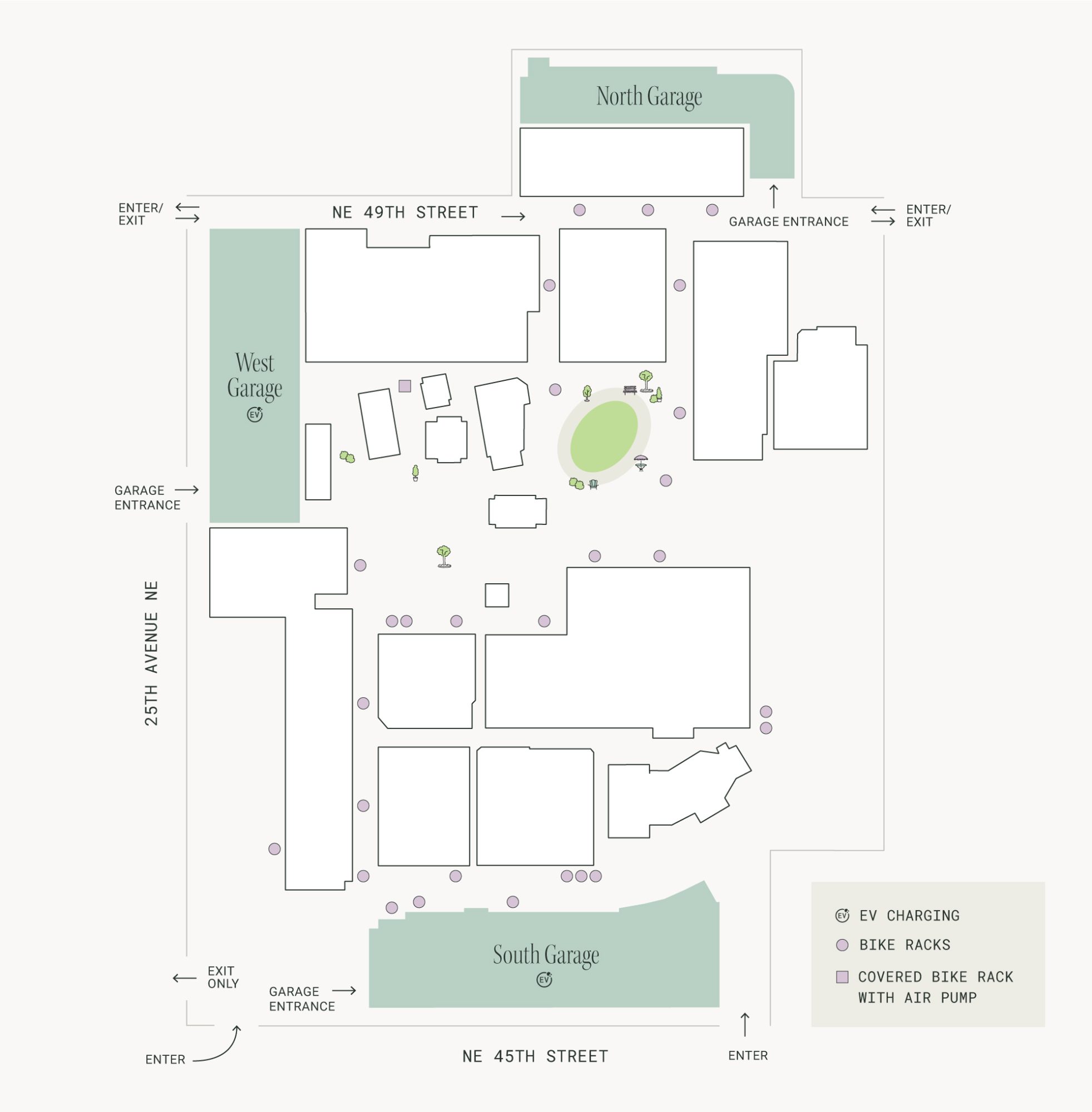 Uno Campus Map Parking Lot D