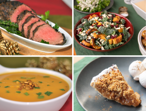 pasta christmas meal